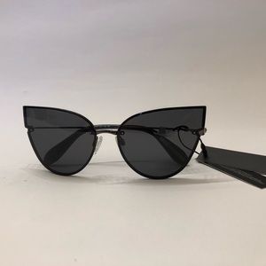 Vixen Rimless Metal Sunglasses Cateye BCBGMaxazria